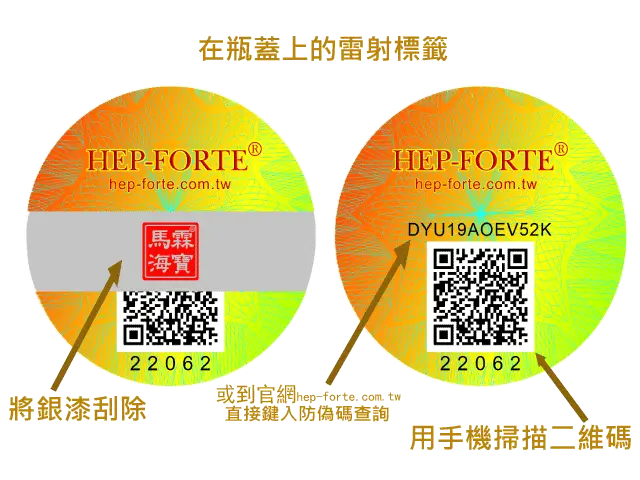 防偽驗證示意圖